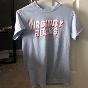 COPY - blue Danny Duncan Virginity Rocks Shirt